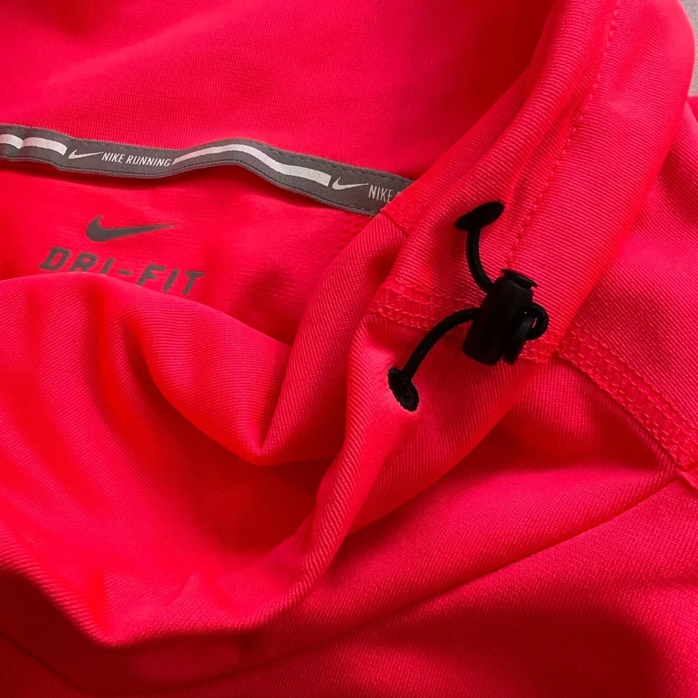 Nike Women's Running Cowl Neck Sweater Bright Pink Athletic Bright Pink Size S